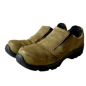Carhartt Men’s Slip on Steel toe Work Shoes Brown Flex Lite Grip Size 10.5